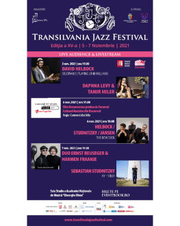 David Helbock - Solopiano |Playing John Williams / Daphna Levy & Tamir Miler Transilvania Jazz Festival