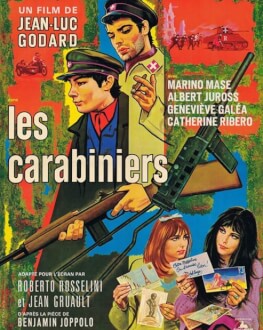 CARABINIERII / LES CARABINIERS Jean-Luc Godard, 1930-2022