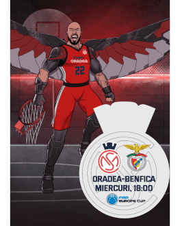 CSM CSU Oradea - Benfica Lisabona FIBA Europe Cup