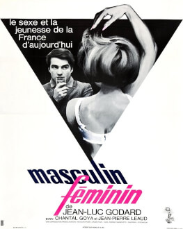 MASCULIN FEMININ / MASCULIN FÉMININ Jean-Luc Godard, 1930-2022
