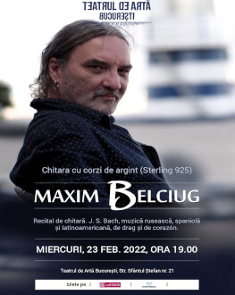 Chitara cu corzi de argint (Sterling 925). Recital Maxim Belciug Recital Maxim Belciug