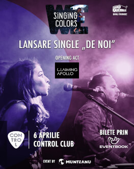 We Singing Colors – lansare single „De Noi” @ Control Club 