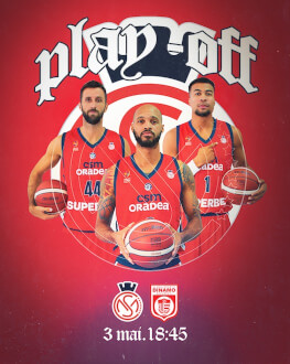 CSM Oradea - Dinamo București Play-Off - Game 1