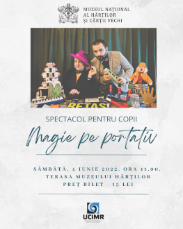 Magie pe portativ Spectacol pentru copii