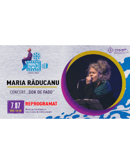 Concert MARIA RĂDUCANU - ,,DOR DE FADO” Grădina cu Filme – Cinema & More