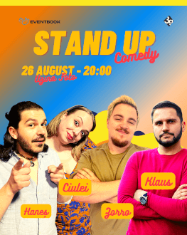 Stand Up Comedy @Uzina Foto Haneș | Ciulei | Zorro | Klaus