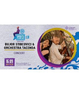 CONCERT – BUJOR STOICOVICI & ORCHESTRA TACENDA Grădina cu Filme – Cinema & More