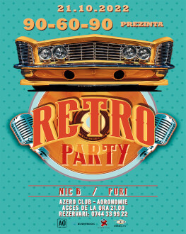 90-60-90 v26.0 - Retro Party cu Furi & Nic B 