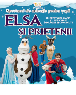 Elsa si prietenii / Sibiu Spectacol de animatie pentru copii cu mascote si personaje.