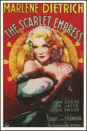 ÎMPĂRĂTEASA ROȘIE / THE SCARLET EMPRESS Retro Josef von Sternberg & Marlene Dietrich