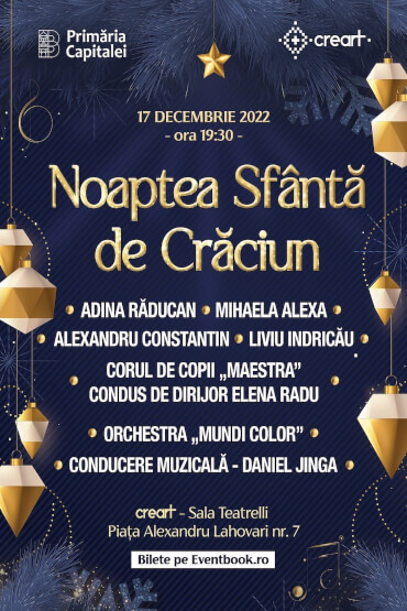 Noaptea Sfântă de Crăciun Concert de colinde