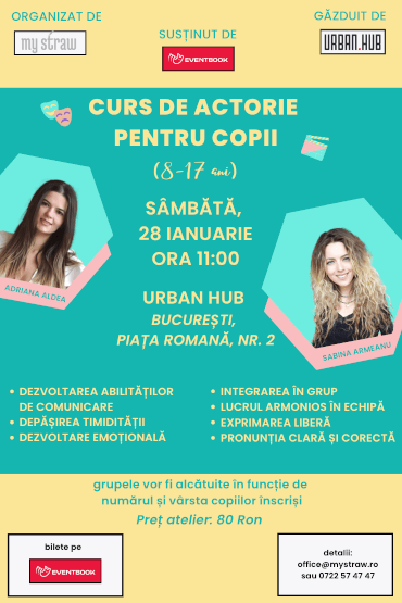 Curs de actorie pentru copii 