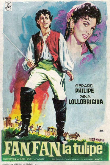 FANFAN LA TULIPE Gina Lollobrigida (1927-2023); Film la cererea spectatorilor