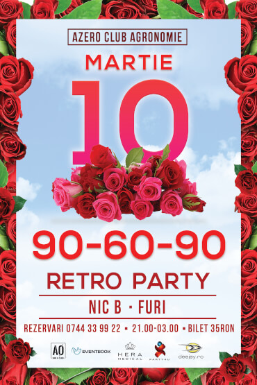 90-60-90 v33.0 - Retro Party cu Furi si Nic B 