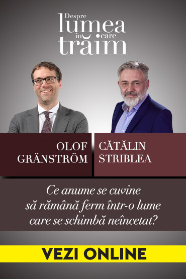 Ce anume se cuvine să rămână ferm într-o lume care se schimbă neîncetat? Conferință susținută de Olof Gränström, urmată de un dialog cu Cătălin Striblea