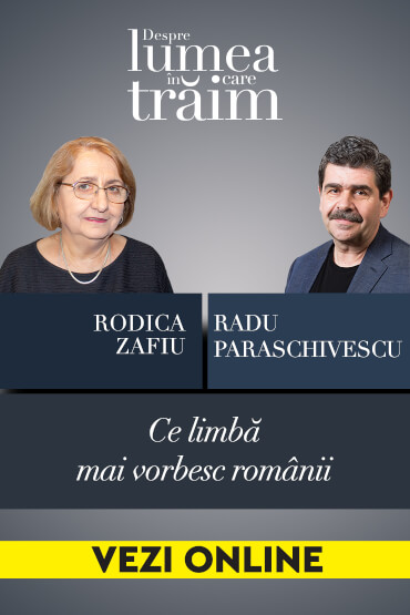 Ce limbă mai vorbesc românii Conferință susținută de Rodica Zafiu, urmată de un dialog cu Radu Paraschivescu