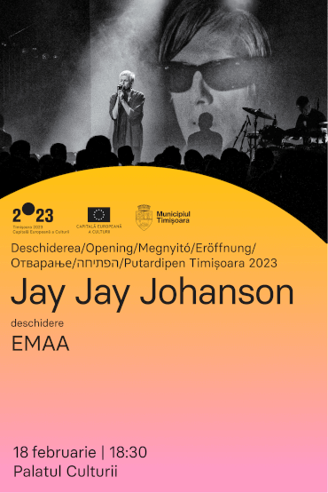 Concert: Jay-Jay Johanson | în deschidere Emaa 