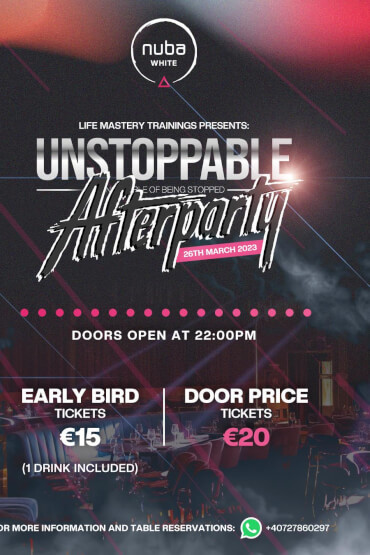 LIFE MASTERY PRESENTS THE UNSTOPPABLE AFTER PARTY 