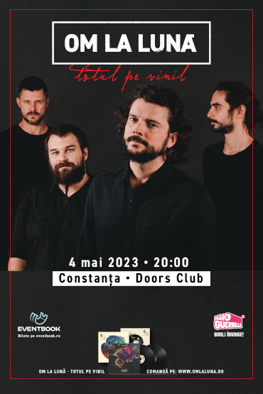 OM LA LUNĂ | TOTUL PE VINIL – Concert de lansare la Constanța 