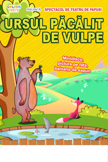 Ursul păcălit de Vulpe / Cluj Teatru de păpuși pentru copii