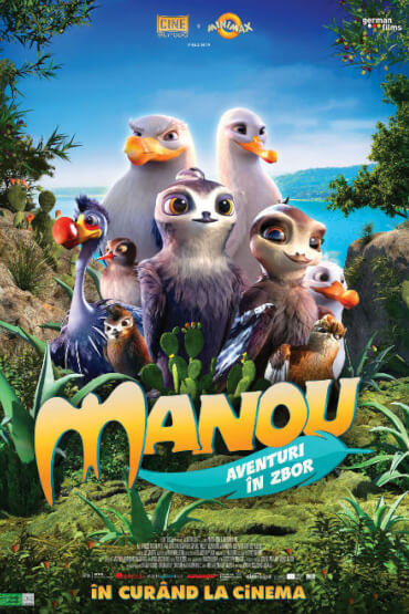 Manou The Swift / Manou - Aventuri în zbor 