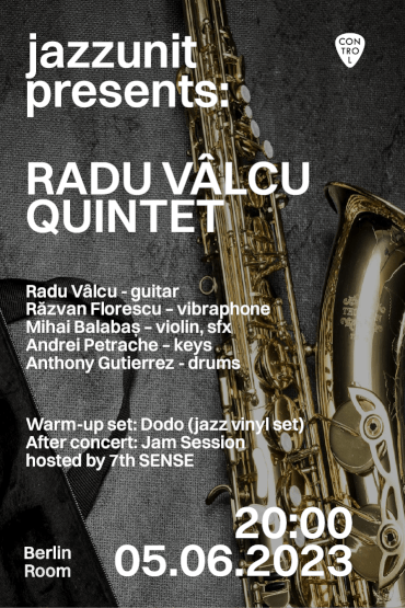 jazzunit presents: Radu Vâlcu Quintet/ Dodo (jazz vinyl set) / Jam Session 