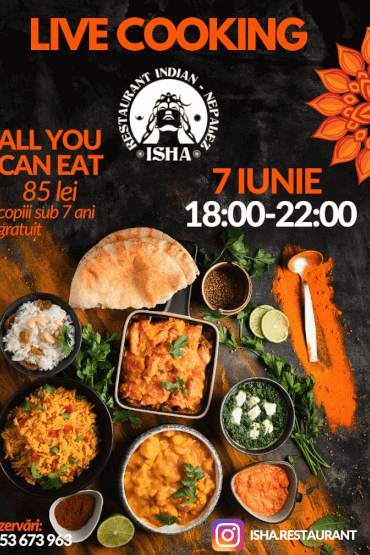 Live cooking - All you can eat @ ISHA 