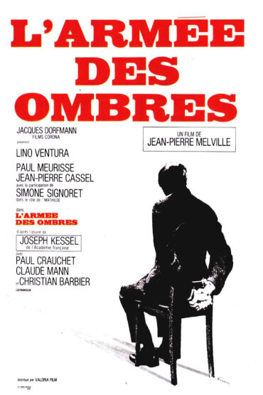 L’ARMÉE DES OMBRES RETROSPECTIVA JEAN-PIERRE MELVILLE