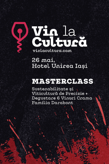 Sustenabilitate si viticultura de precizie + degustare 6 vinuri Crama Familia Darabont - MASTERCLASS 