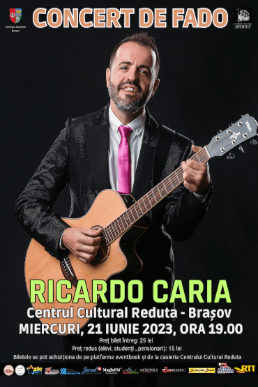 CONCERT DE FADO cu artistul portughez RICARDO CARIA 