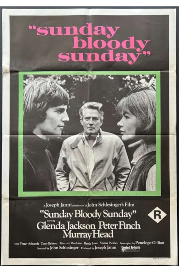 DUMINICA ÎNSÂNGERATĂ / SUNDAY BLOODY SUNDAY John Schlesinger, 20 de ani de la moarte