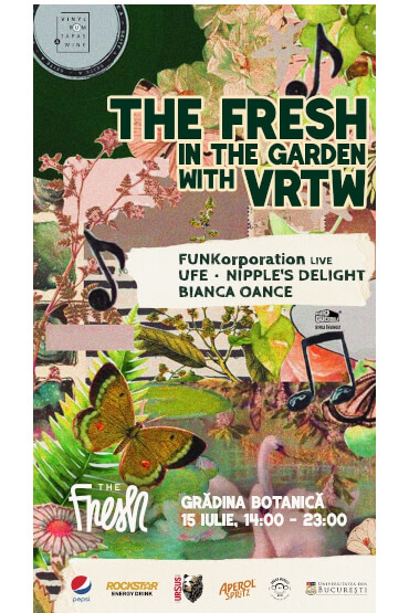 THE FRESH IN THE GARDEN PICNIC W. VINYL RUM TAPAS AND WINE 