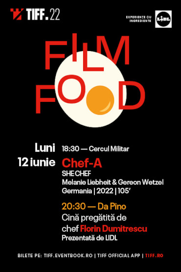 Film Food: She Chef Dinner prepared by Chef Florin Dumitrescu at DaPino, presented by LIDL