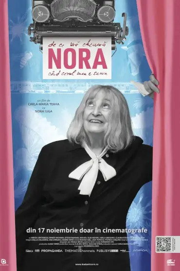 DE CE MĂ CHEAMĂ NORA, CÂND CERUL MEU E SENIN 18 November 2023 CINEMA UNIREA