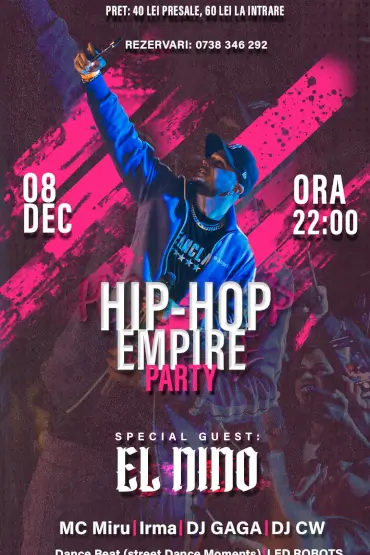 HIP-HOP PARTY Special Guest: El Nino