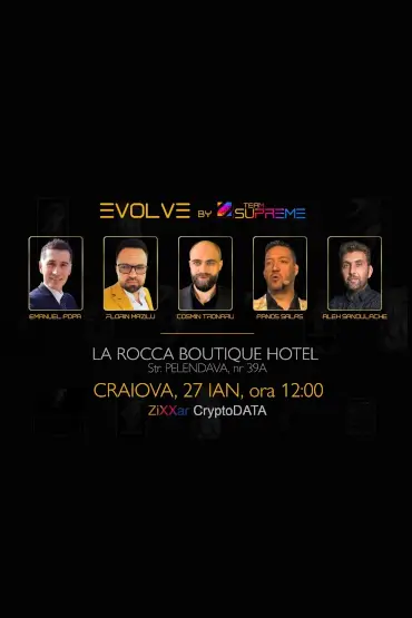 Conferinta EVOLVE - Secretele blockchain și securitatea datelor 