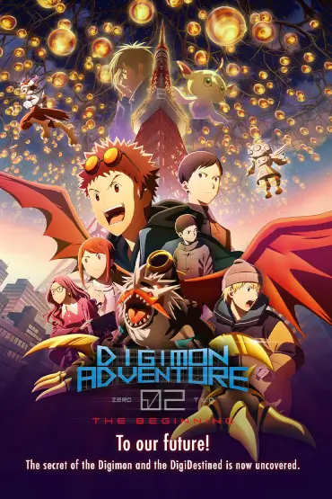 Digimon Adventure 02: The Beginning (2023, r. Tomohisa Taguchi, 87’, AG) IZANAGI - Japanese Film Festival