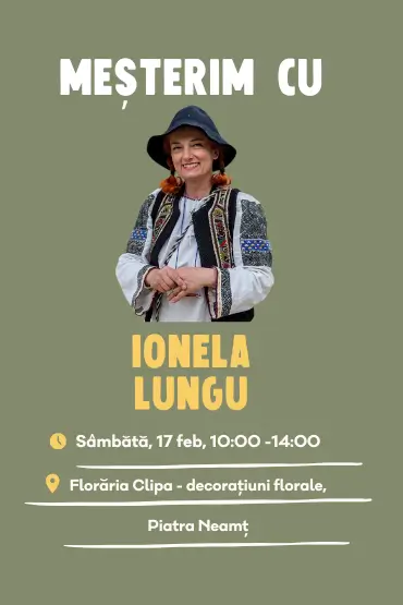 Meșterim cu Ionela Lungu 