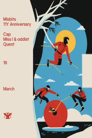 MissBits 11y anniversary - Cap,MissI & Oddist, Quest 