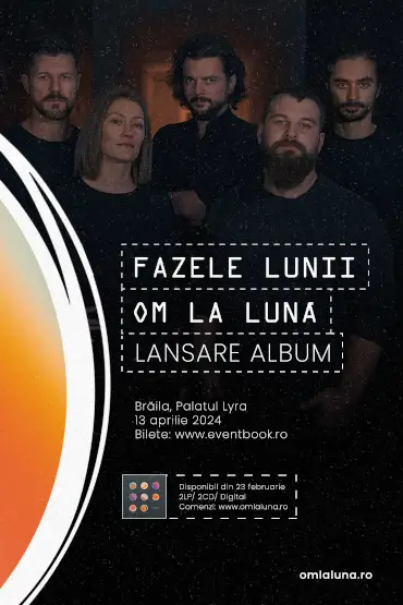 om la lună│FAZELE LUNII Lansare Album ── Brăila 