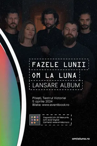 om la lună │ FAZELE LUNII Lansare Album ── Pitești, 5 aprilie 