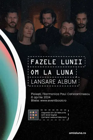 om la lună│FAZELE LUNII Lansare Album ── Ploiești, 6 aprilie 