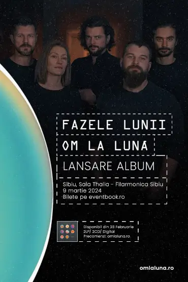 om la lună │ FAZELE LUNII Lansare Album ── Sibiu, 9 martie 