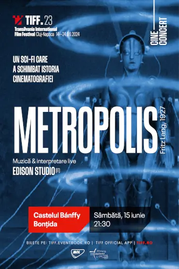 Cine-concert Metropolis Muzică originală & interpretare live: Edison Studio (IT)