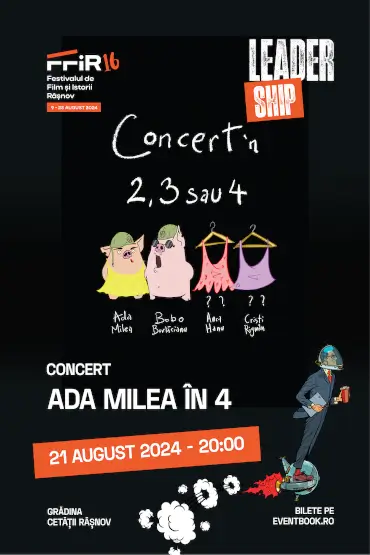 Concert Ada Milea în 4 la FFIR16 