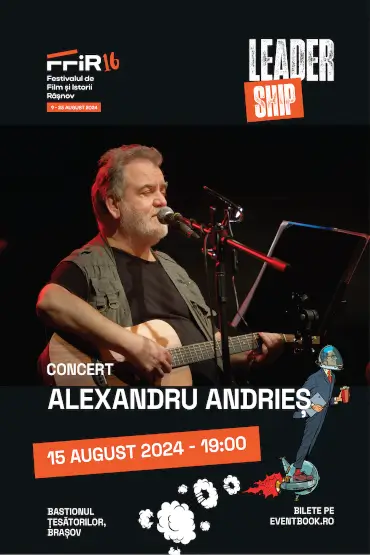 Concert Alexandru Andrieș la FFIR16 