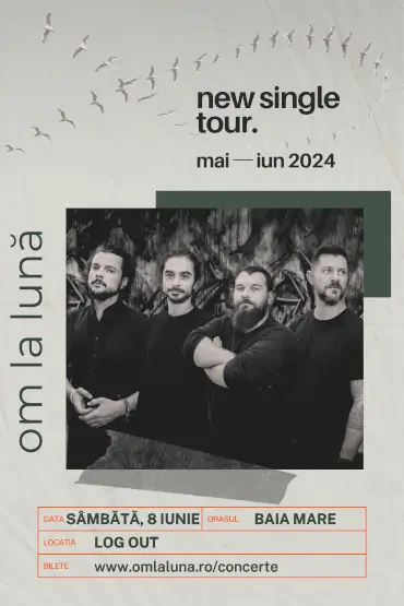 om la lună │ New Single Tour 2024 ── Baia Mare, 8 iunie 