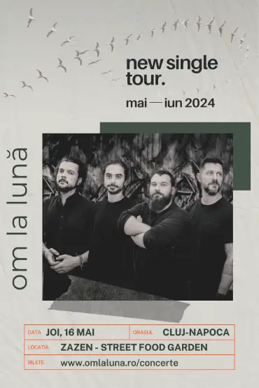 om la lună │ New Single Tour 2024 ── Cluj-Napoca, 16 mai 