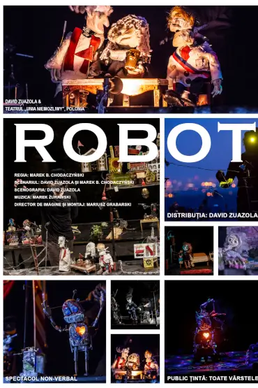 Robot FESTIVALUL INTERNAŢIONAL DE TEATRU PENTRU COPII „ARLECHINO – CARAVANA POVEŞTILOR” EDIŢIA a IX-a