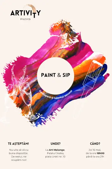 Paint & Sip in Cluj! 